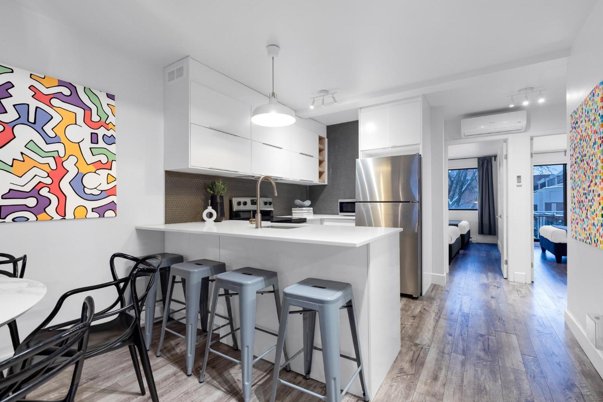 蒙特利尔Liv Mtl Urban公寓式酒店 外观 照片